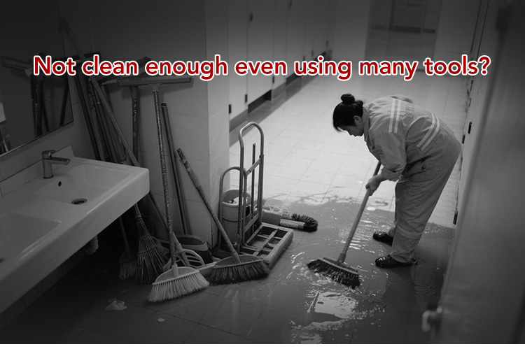 Dr.Dirt Magic Broom - Cleanic Cleaning Equipment